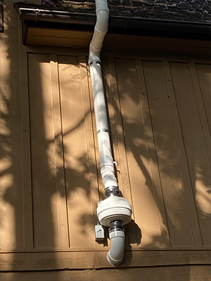 Radon mitigation systems bring radon safely out of your home through pipes.